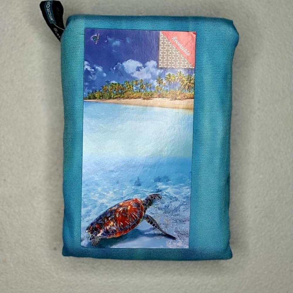 Whitley Willows Microfiber Printed Beach Towel